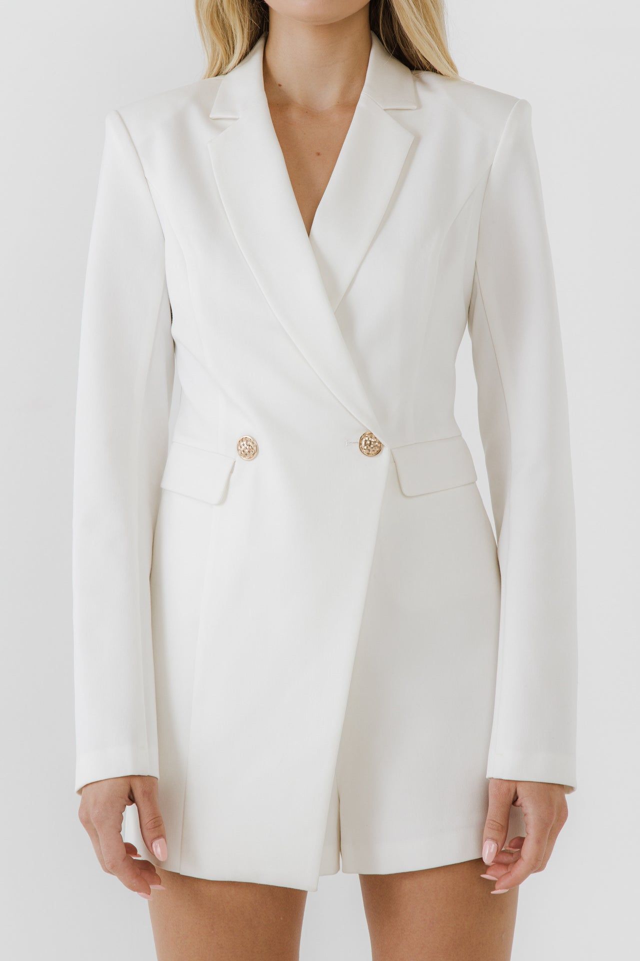 Tailored Blazer Romper sold by Endless Rose product image thumbnail 2