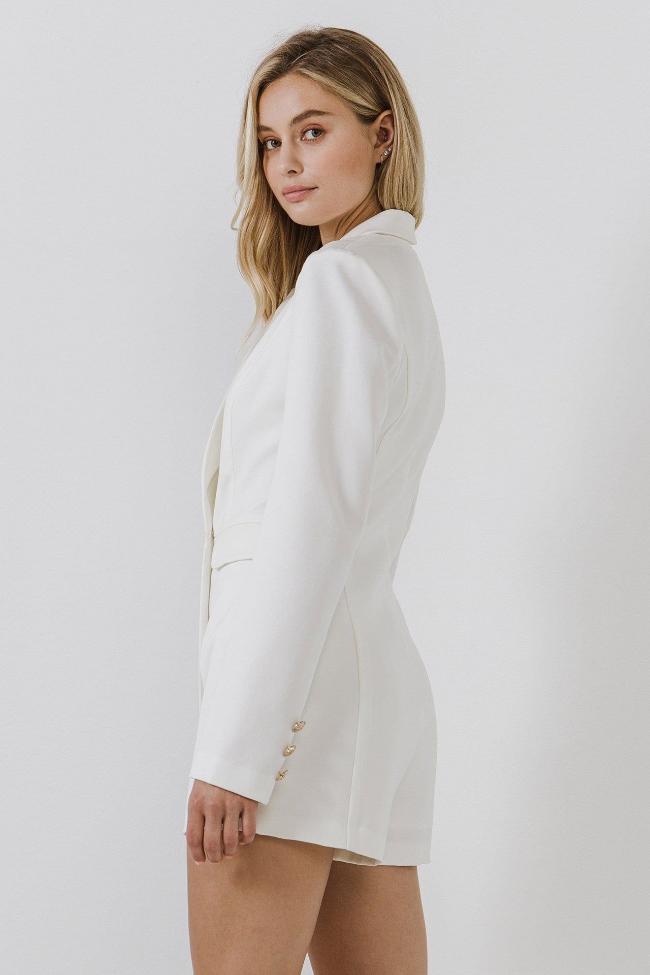 Tailored Blazer Romper sold by Endless Rose product image thumbnail 3