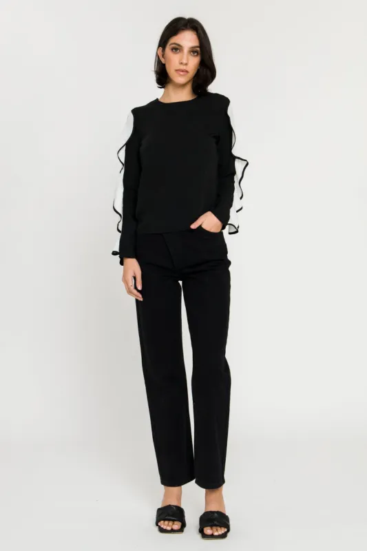 Cascading Ruffle Blouse sold by Endless Rose