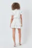 Smocked Lace Mini Dress sold by Endless Rose