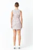 Plaid Tweed Mini Dress sold by Endless Rose