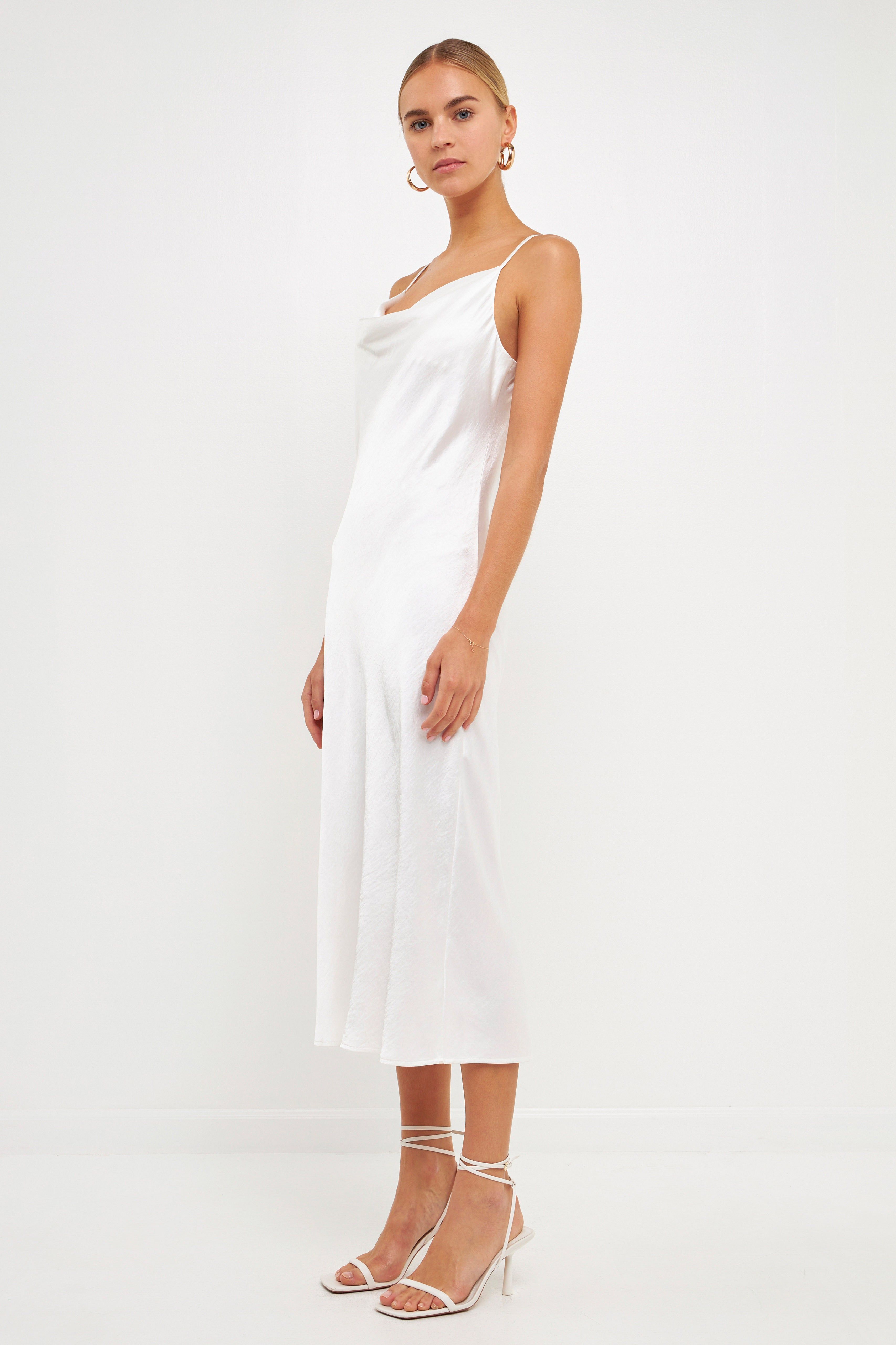 Satin Midi Dress sold by Endless Rose product image thumbnail 3