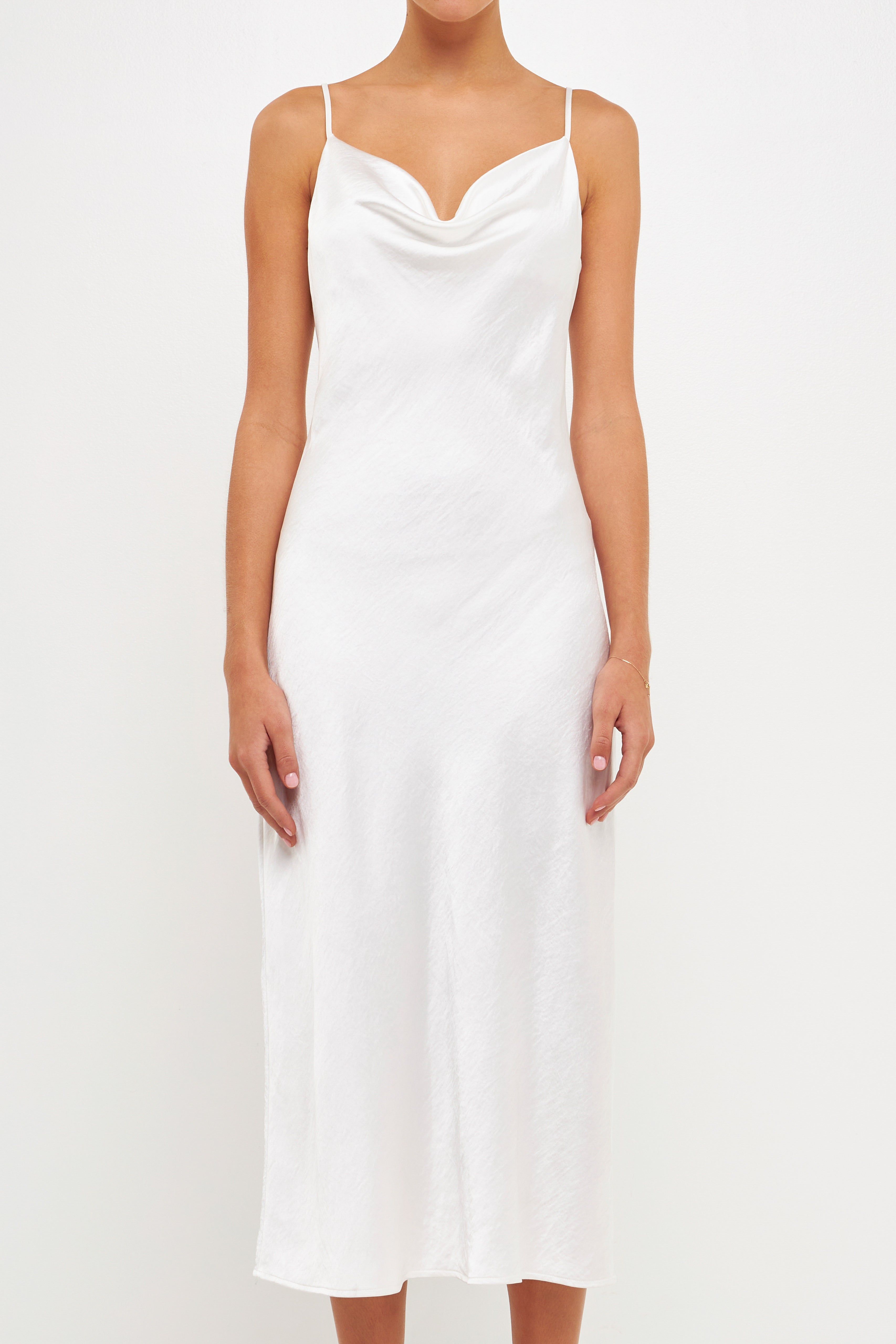 Satin Midi Dress sold by Endless Rose product image thumbnail 2