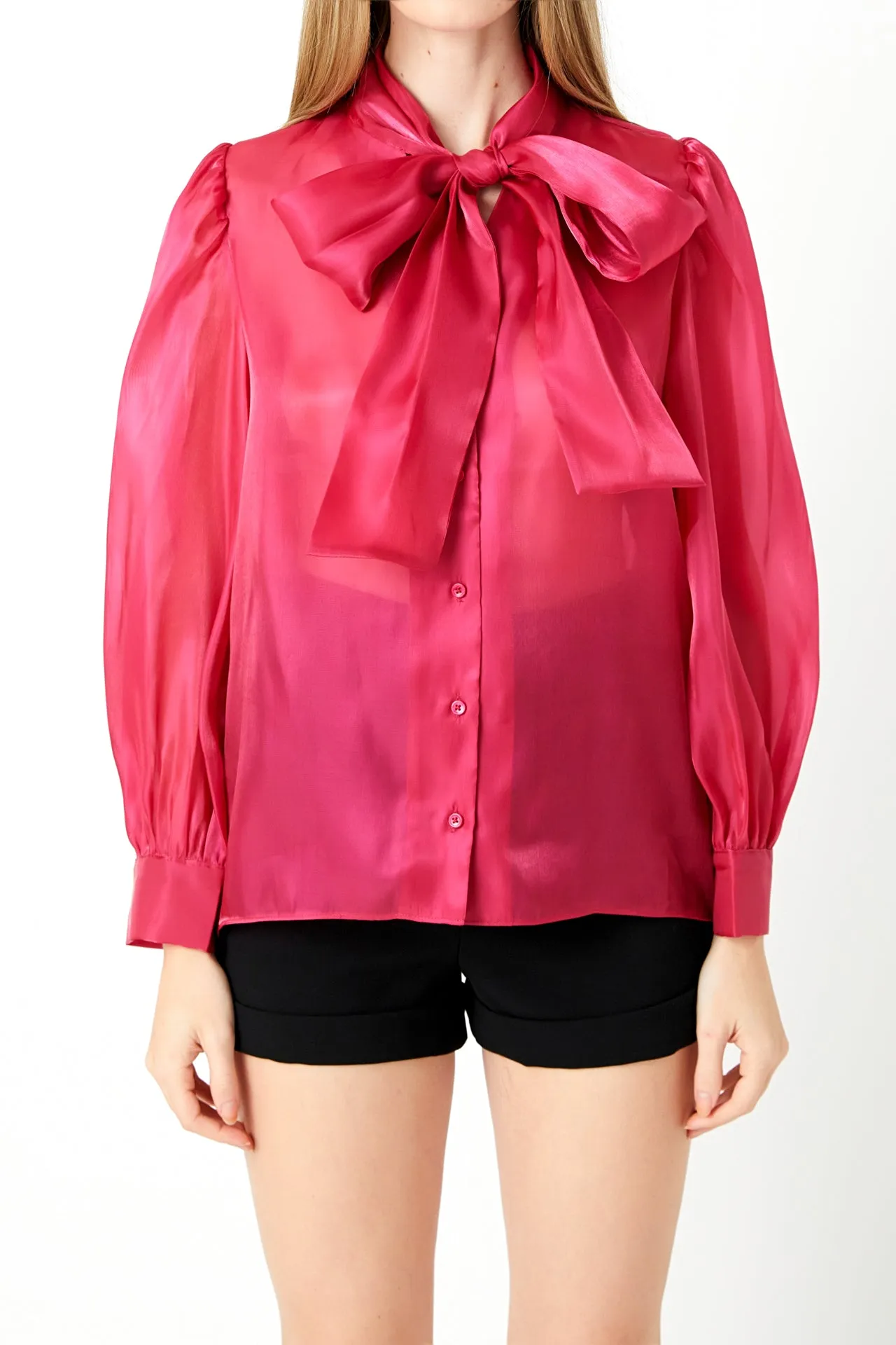 Organza Blouse Top - Final Sale sold by Endless Rose product image thumbnail 2