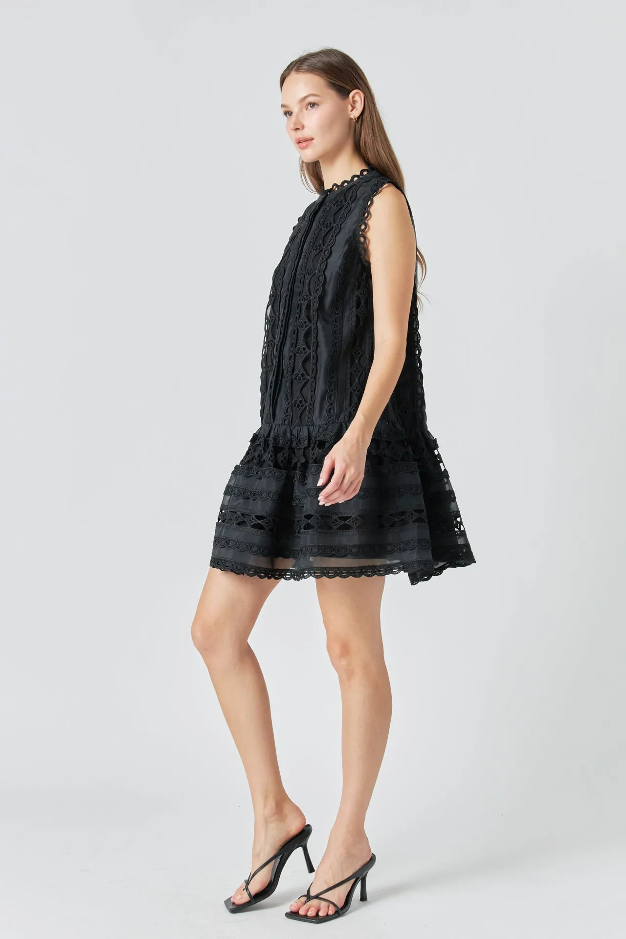 Crochet Mini Dress sold by Endless Rose product image thumbnail 3