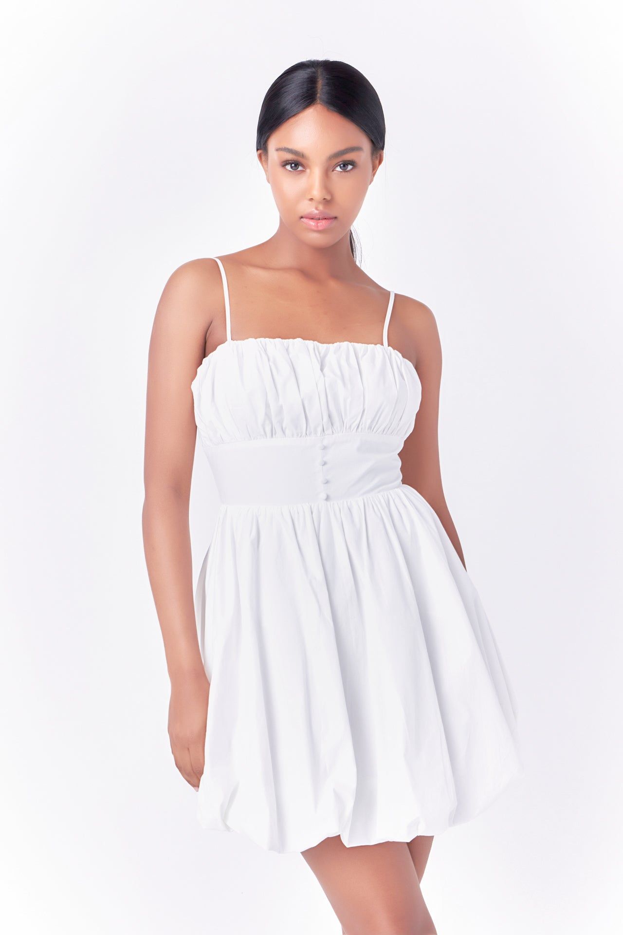 Ruched Blouson Mini Dress sold by Endless Rose product image thumbnail 5