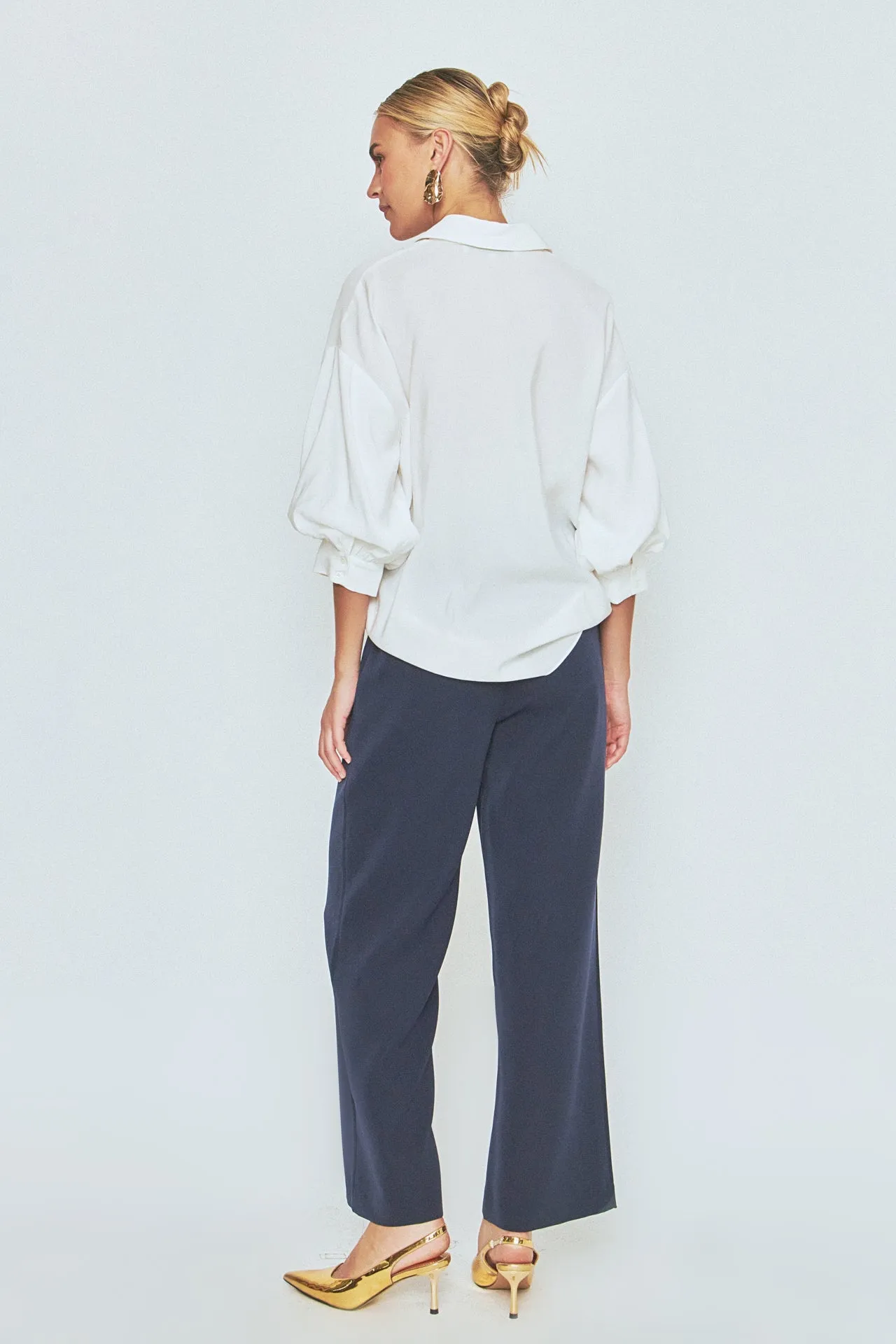 Button-Up Collared Shirt sold by Endless Rose product image thumbnail 4