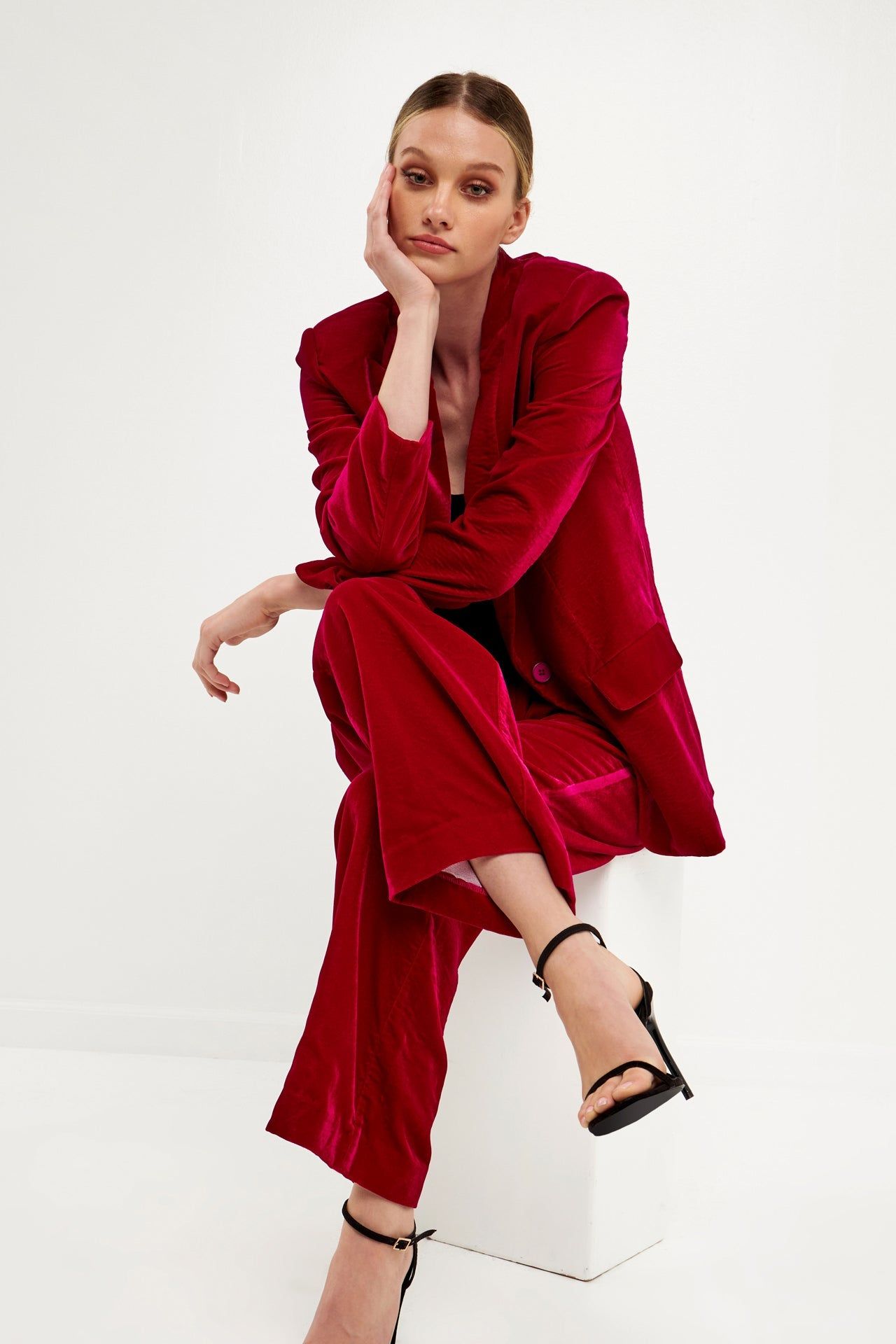 Velvet Blazer sold by Endless Rose product image thumbnail 5