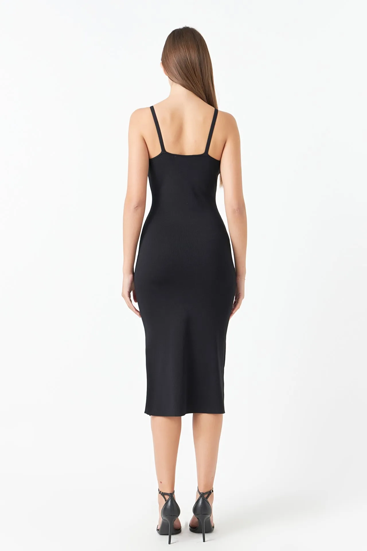 Mixed 3D Flower Knit Maxi Dress sold by Endless Rose product image thumbnail 4