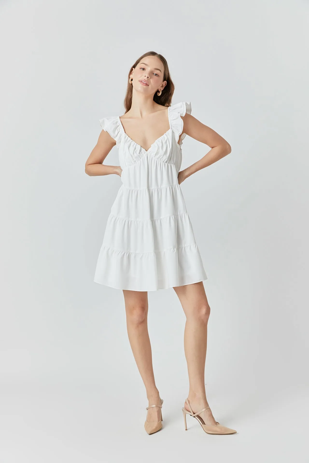 Tiered Mini Dress - Final Sale sold by Endless Rose product image thumbnail 5