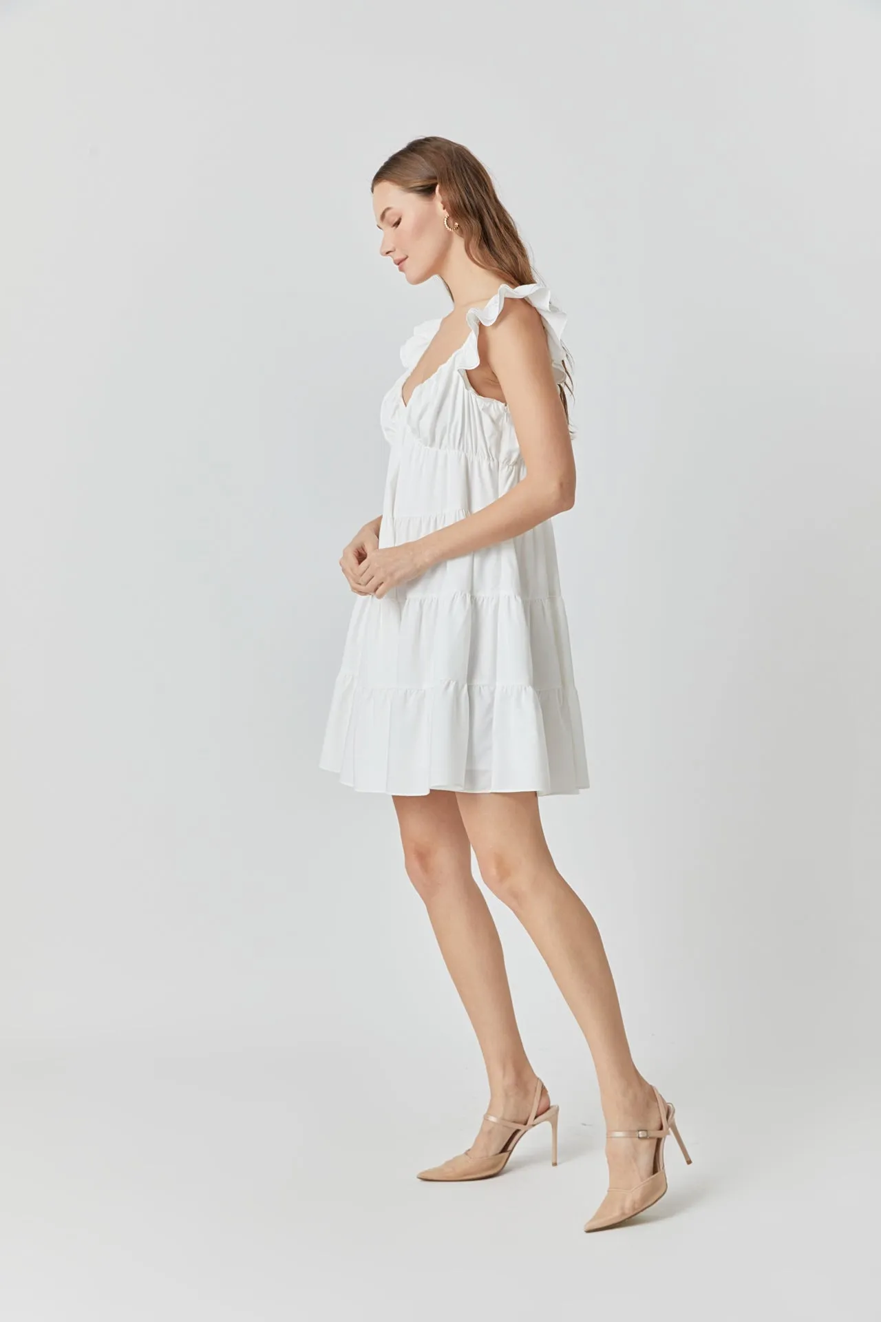 Tiered Mini Dress - Final Sale sold by Endless Rose product image thumbnail 3