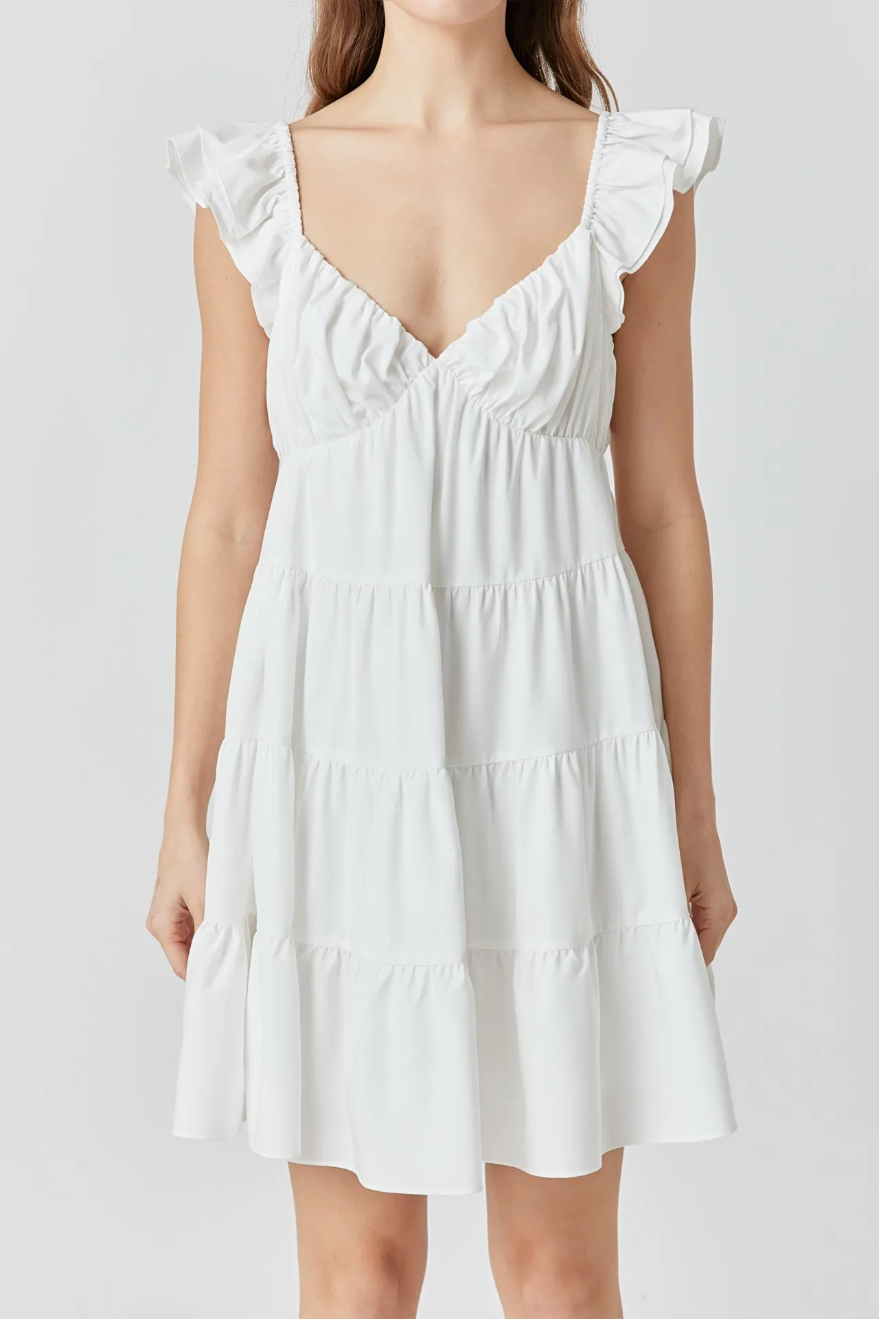 Tiered Mini Dress - Final Sale sold by Endless Rose product image thumbnail 2