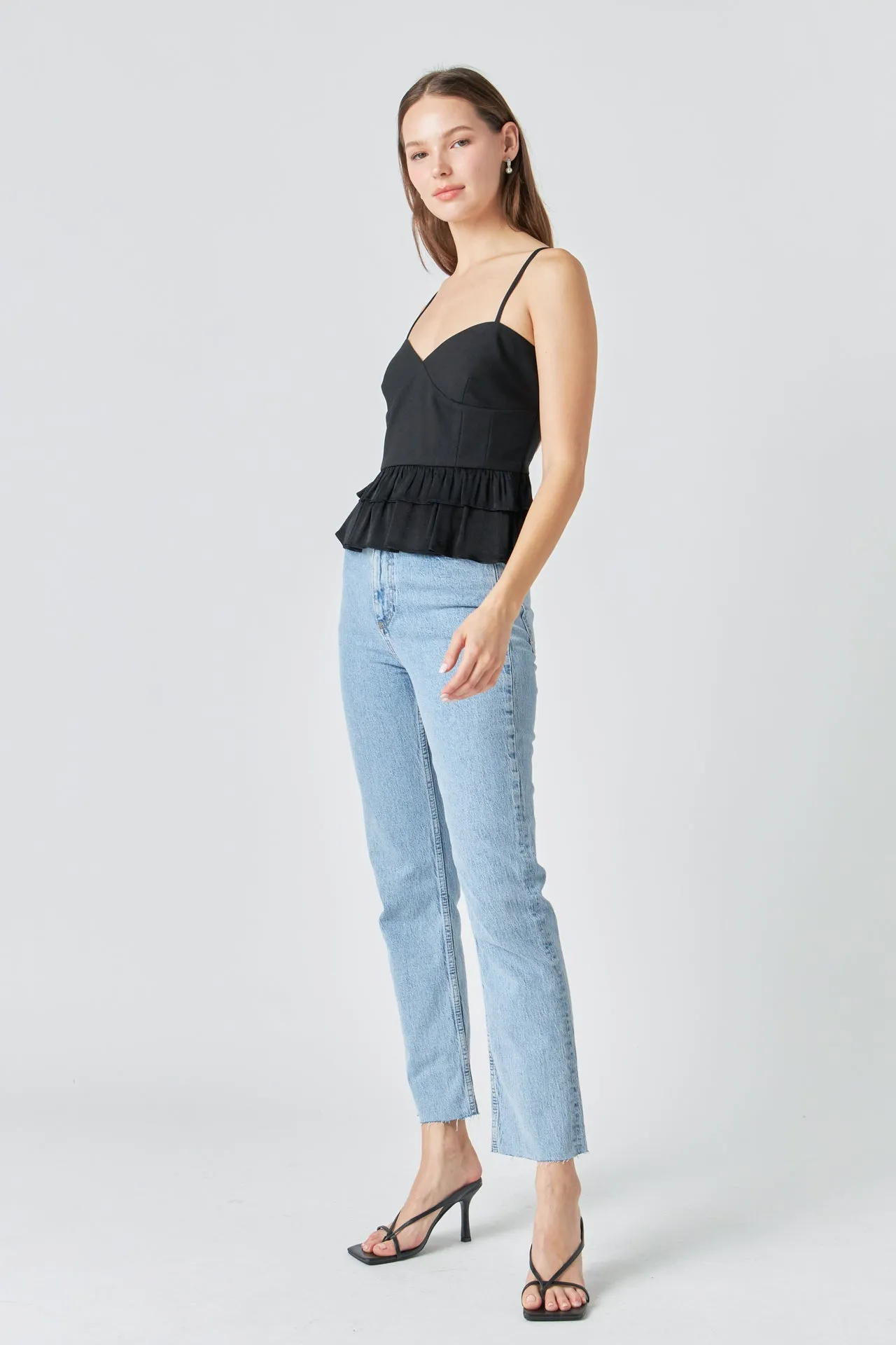 Mixed Media Layered Top sold by Endless Rose product image thumbnail 3