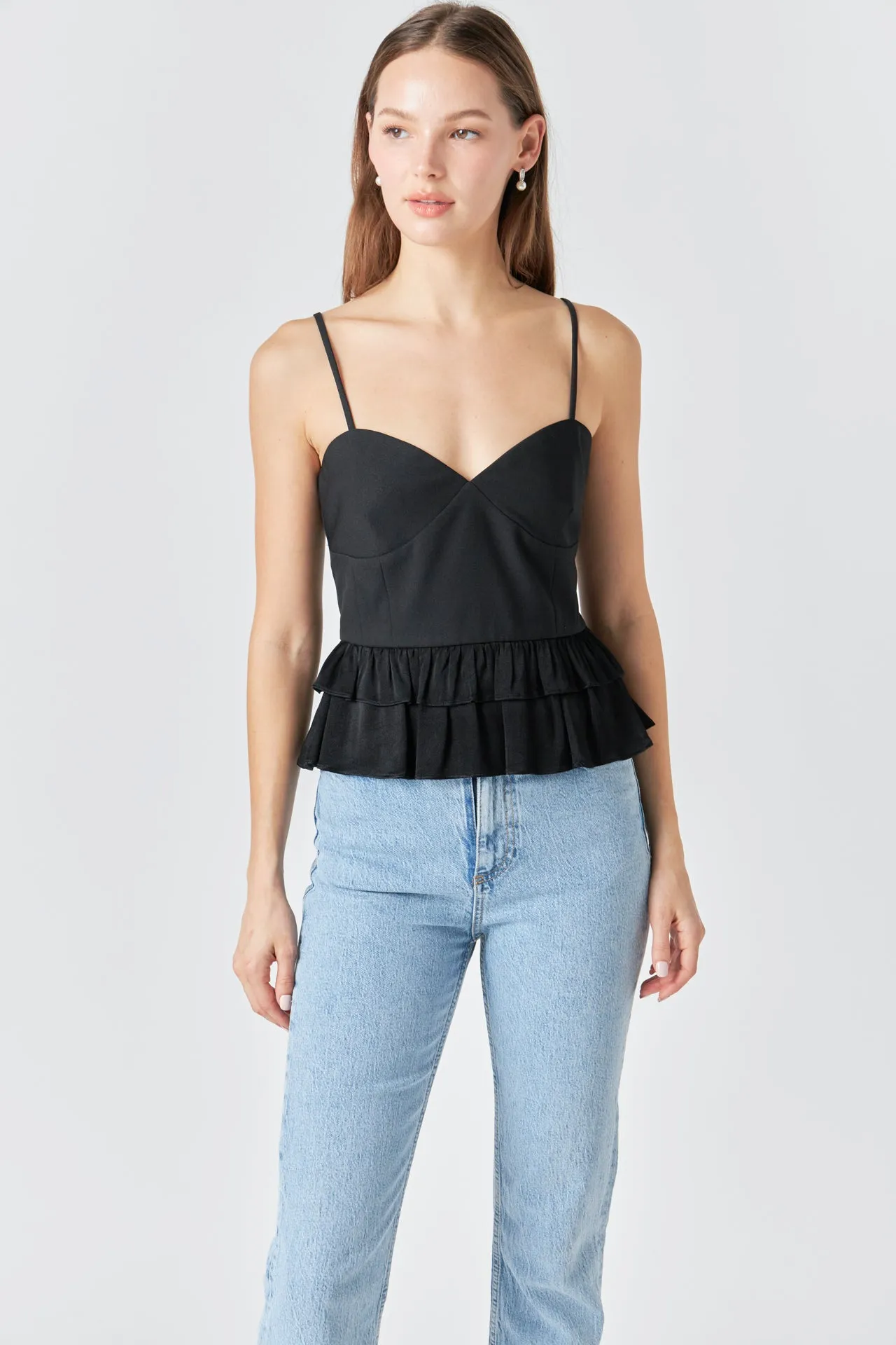 Mixed Media Layered Top sold by Endless Rose product image thumbnail 5