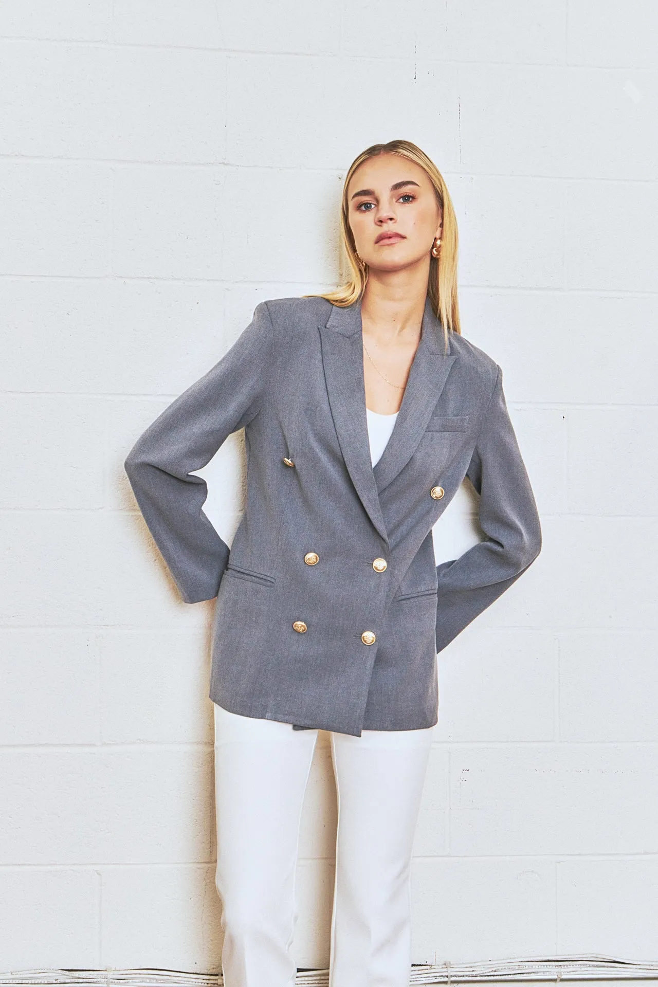 Double Breasted Suit Blazer sold by Endless Rose product image thumbnail 5