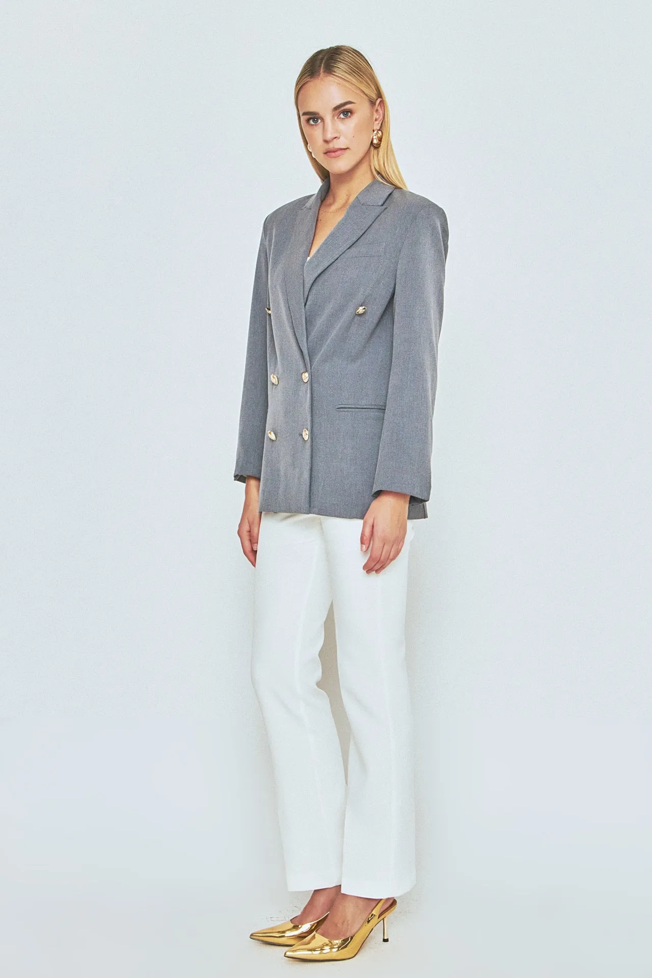 Double Breasted Suit Blazer sold by Endless Rose product image thumbnail 3