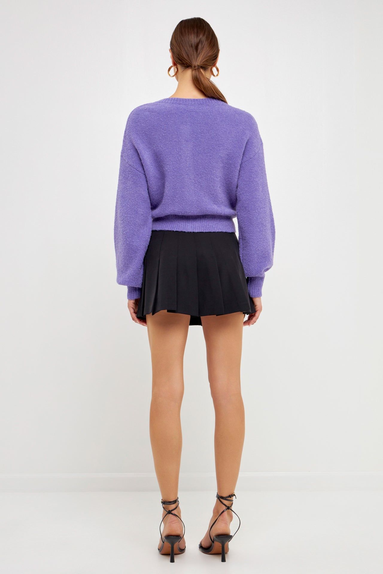 Puff Sleeve Knit Cardigan sold by Endless Rose product image thumbnail 4