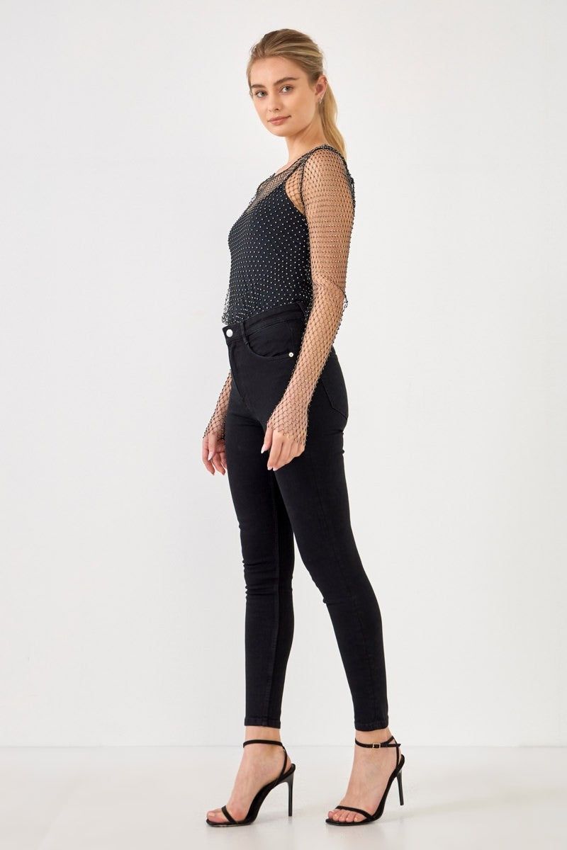 Sale of Crystal Mesh Top sold by Endless Rose product image thumbnail 3