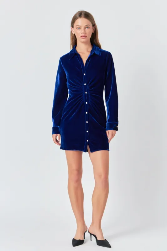 Velvet Mini Dress sold by Endless Rose
