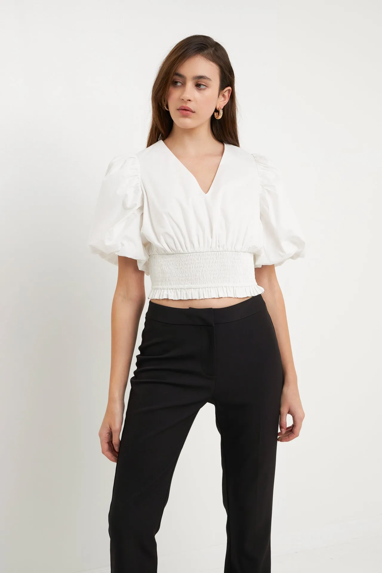 Smocked waist Top sold by Endless Rose product image thumbnail 5