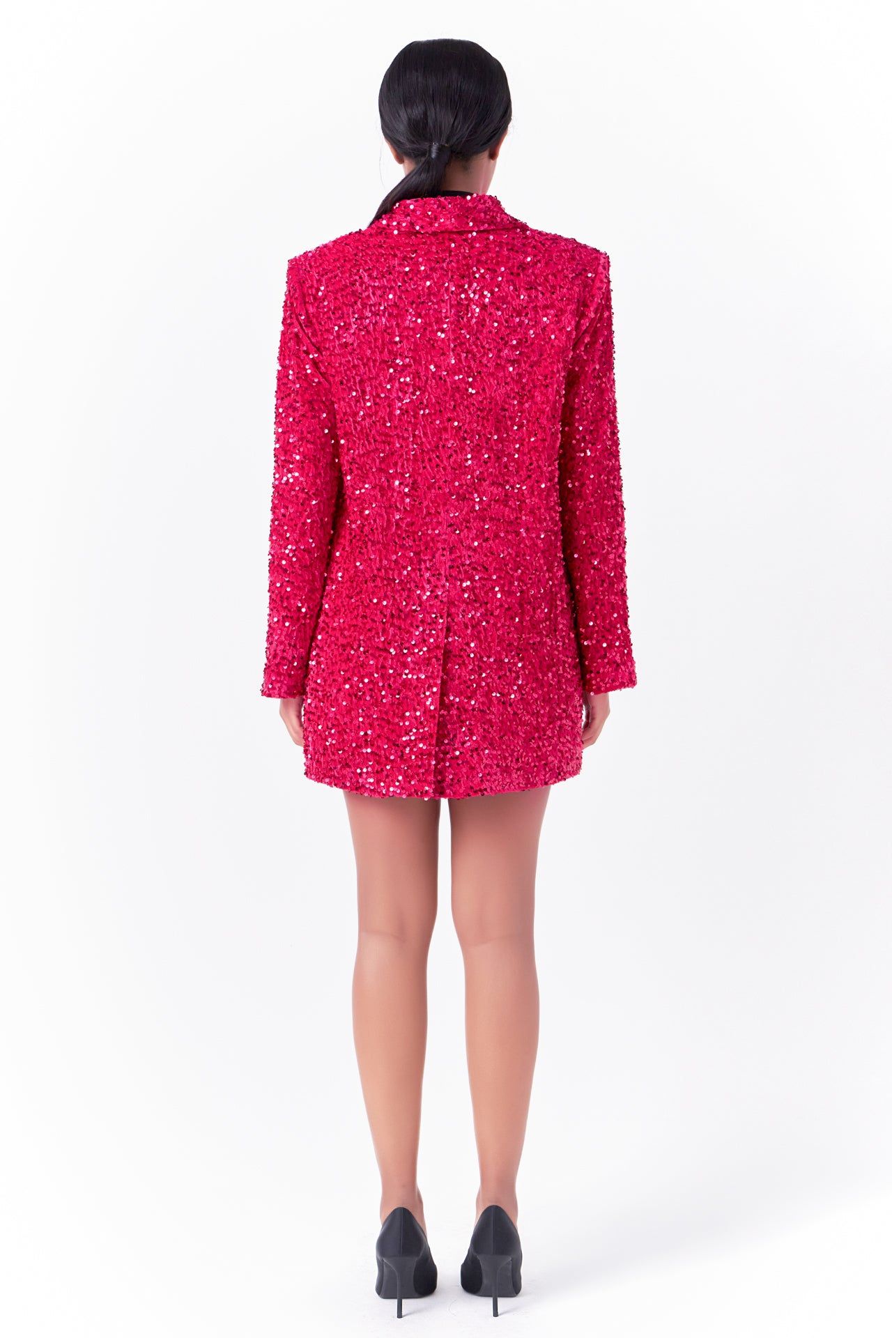 Sequins Velvet Blazer sold by Endless Rose product image thumbnail 4