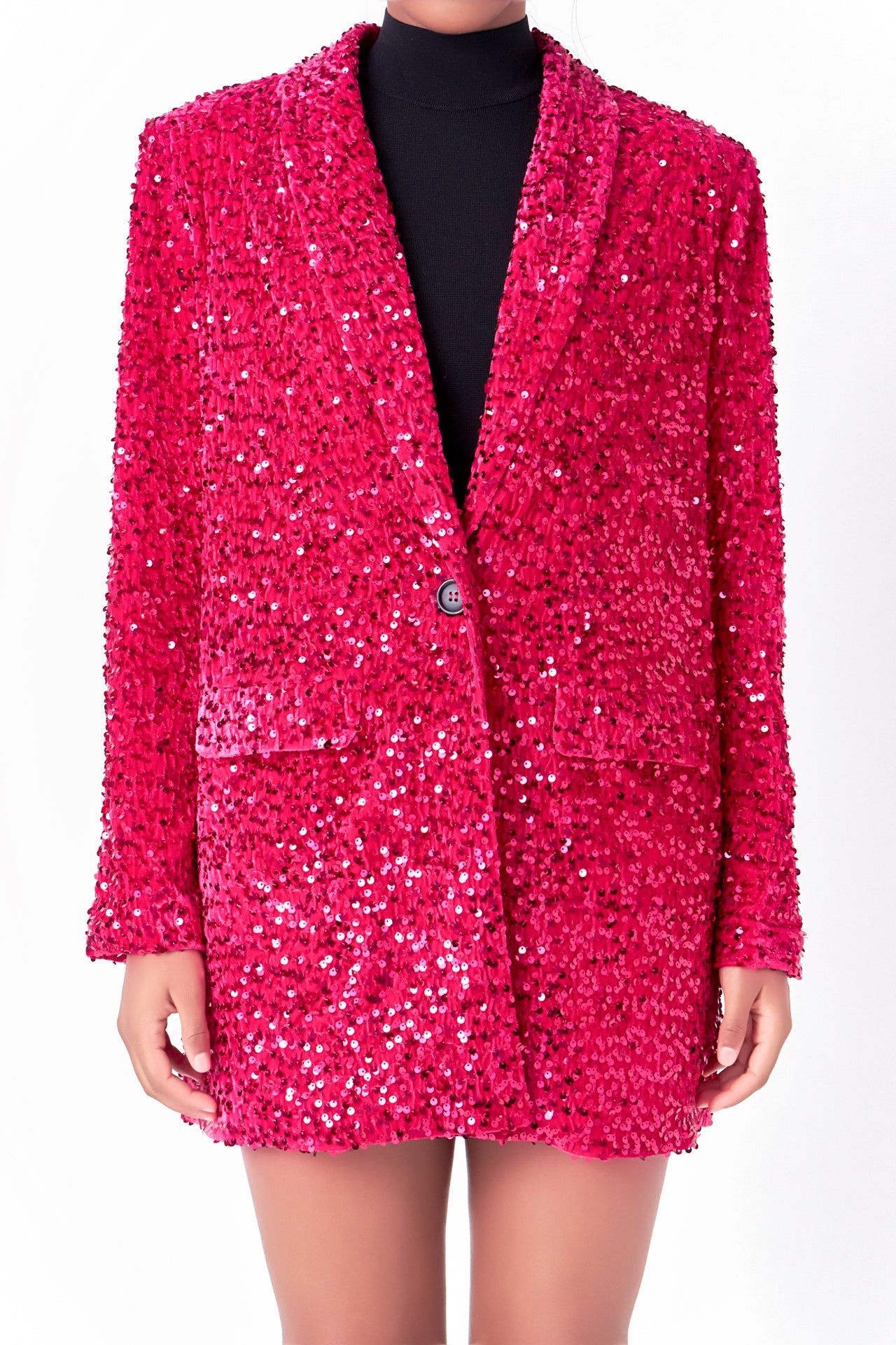 Sequins Velvet Blazer sold by Endless Rose product image thumbnail 2