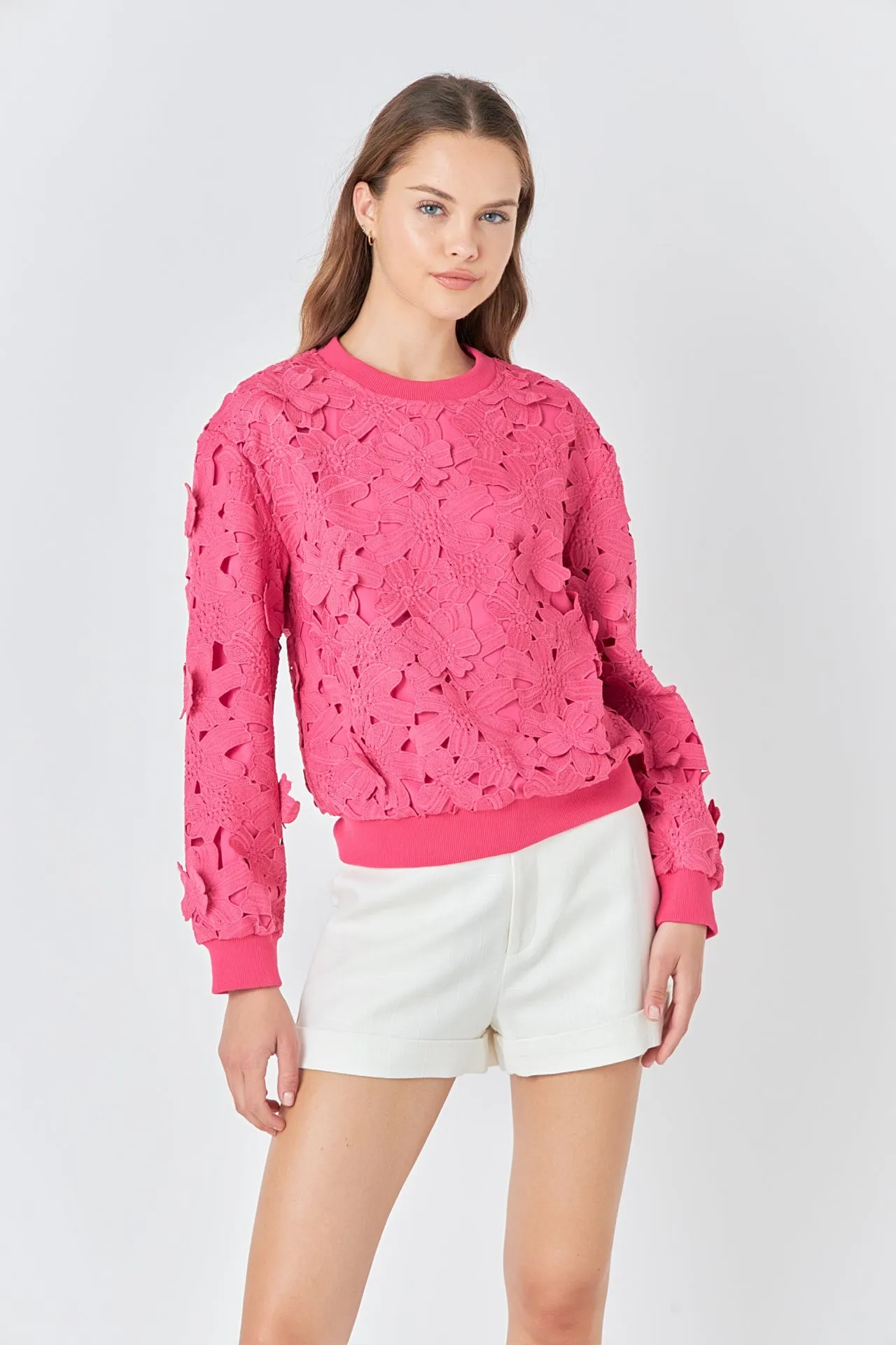 Floral Lace Sweater sold by Endless Rose product image thumbnail 5
