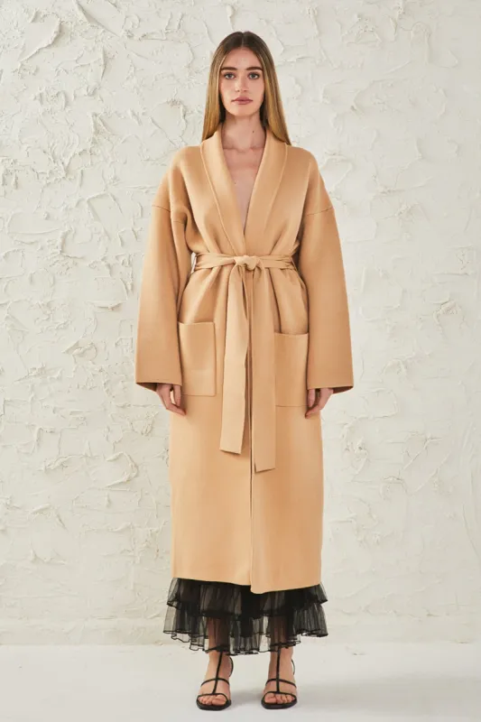 Shawl Collar Oversize Long Cardigan sold by Endless Rose