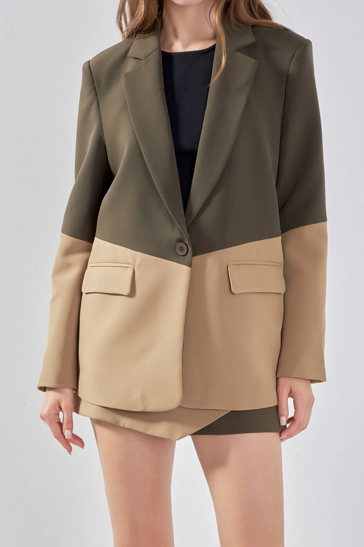 Contrast Color Blazer sold by Endless Rose product image thumbnail 2