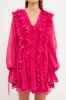 Long-Sleeve Ruffle Mini Dress sold by Endless Rose