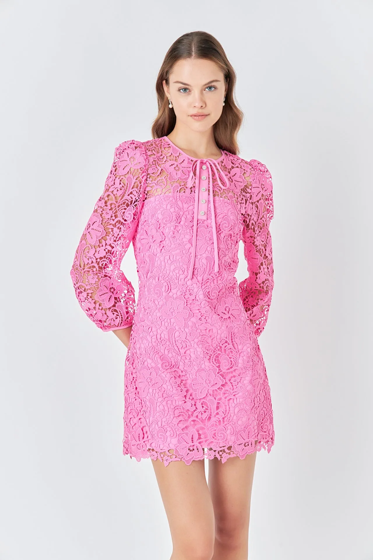 Lace Mini Dress sold by Endless Rose product image thumbnail 5