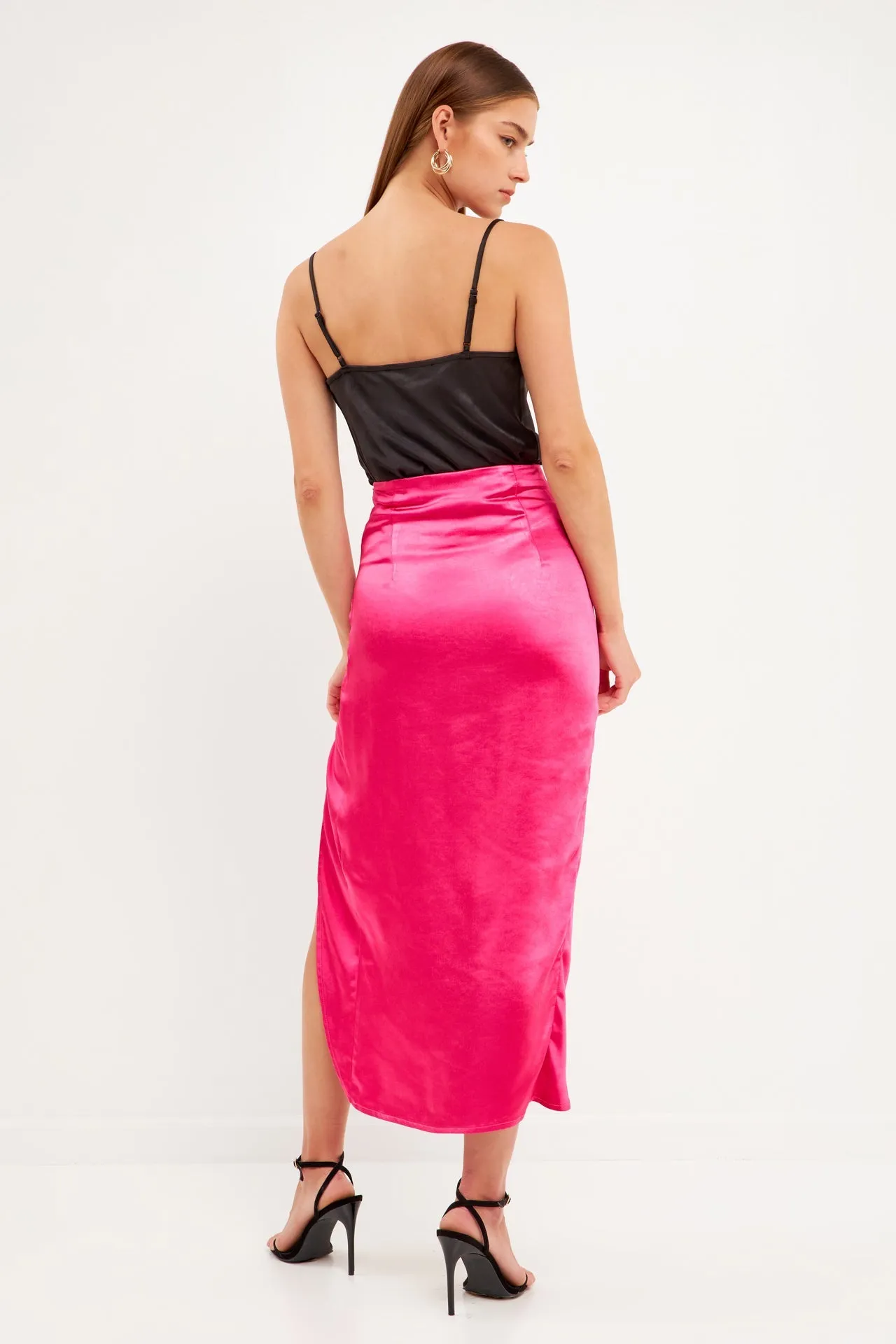 Front Slit Midi Skirt sold by Endless Rose product image thumbnail 4