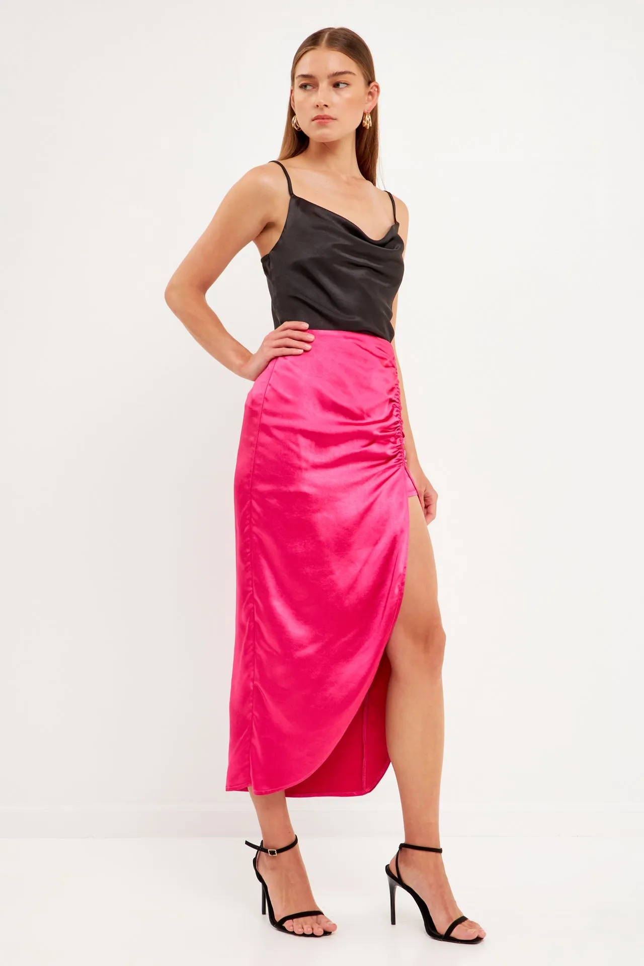 Front Slit Midi Skirt sold by Endless Rose product image thumbnail 3