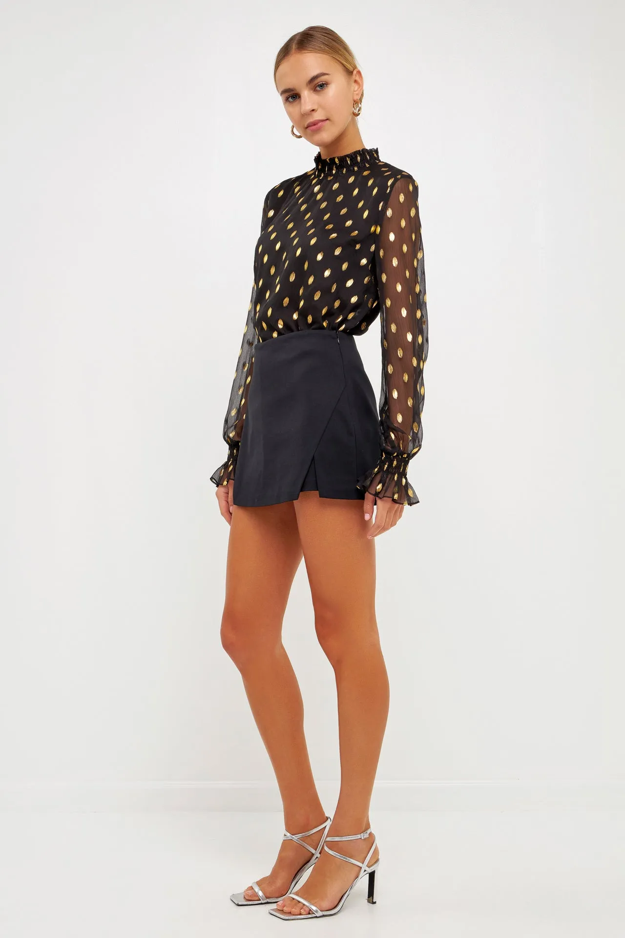 Polka Dot Chiffon Blouse sold by Endless Rose product image thumbnail 3