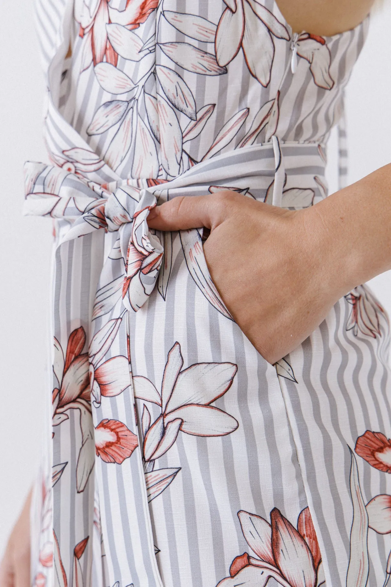 Lily Stripe Jumpsuit sold by Endless Rose product image thumbnail 5