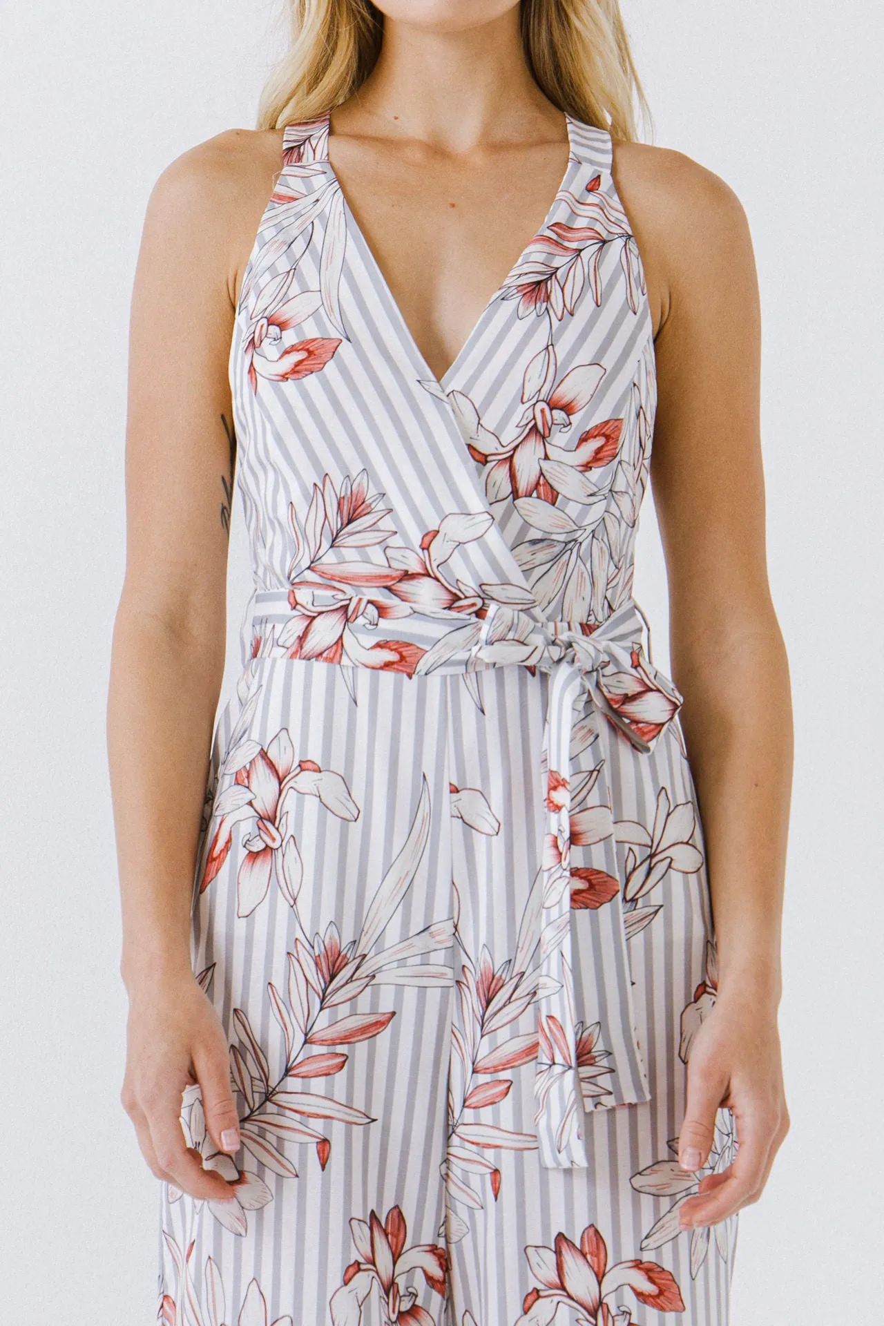 Lily Stripe Jumpsuit sold by Endless Rose product image thumbnail 2