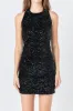 Sequins Velvet Mini Dress sold by Endless Rose