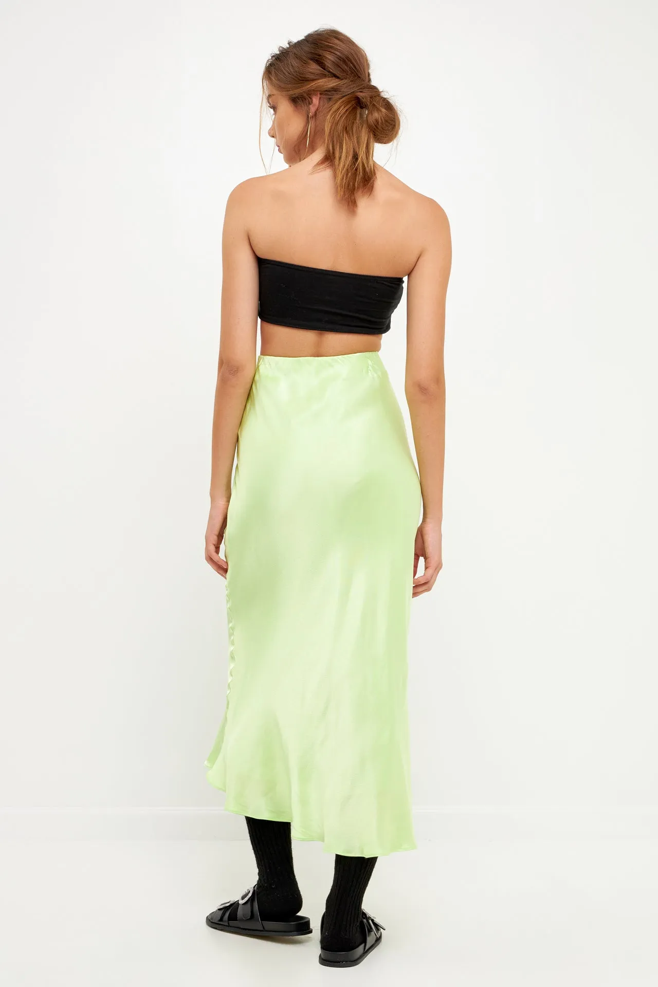 Satin Maxi Skirt sold by Endless Rose product image thumbnail 4
