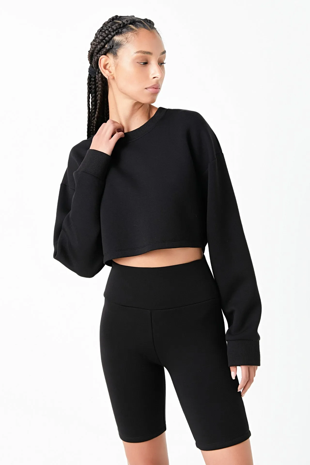 Loungewear Cropped Sweatshirt sold by Endless Rose