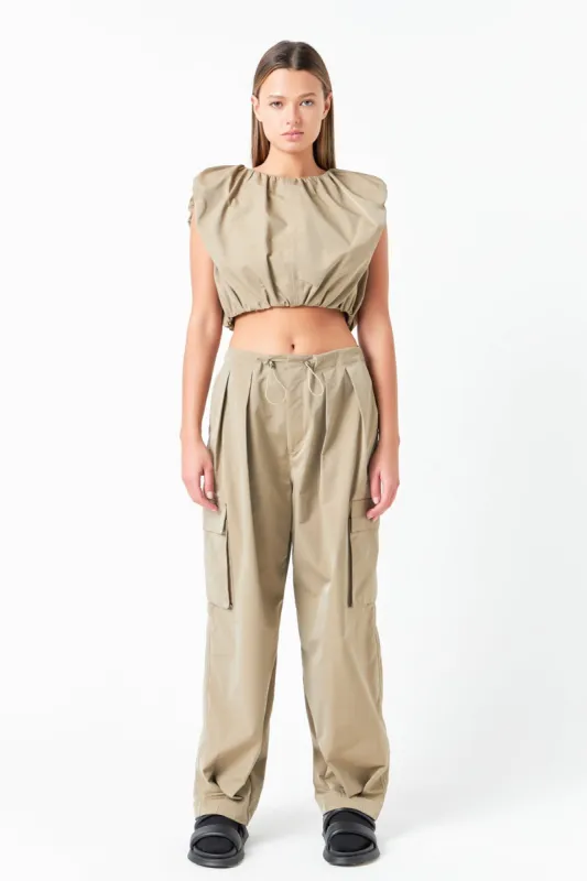 Balloon Shaped Sleeveless Top sold by Endless Rose