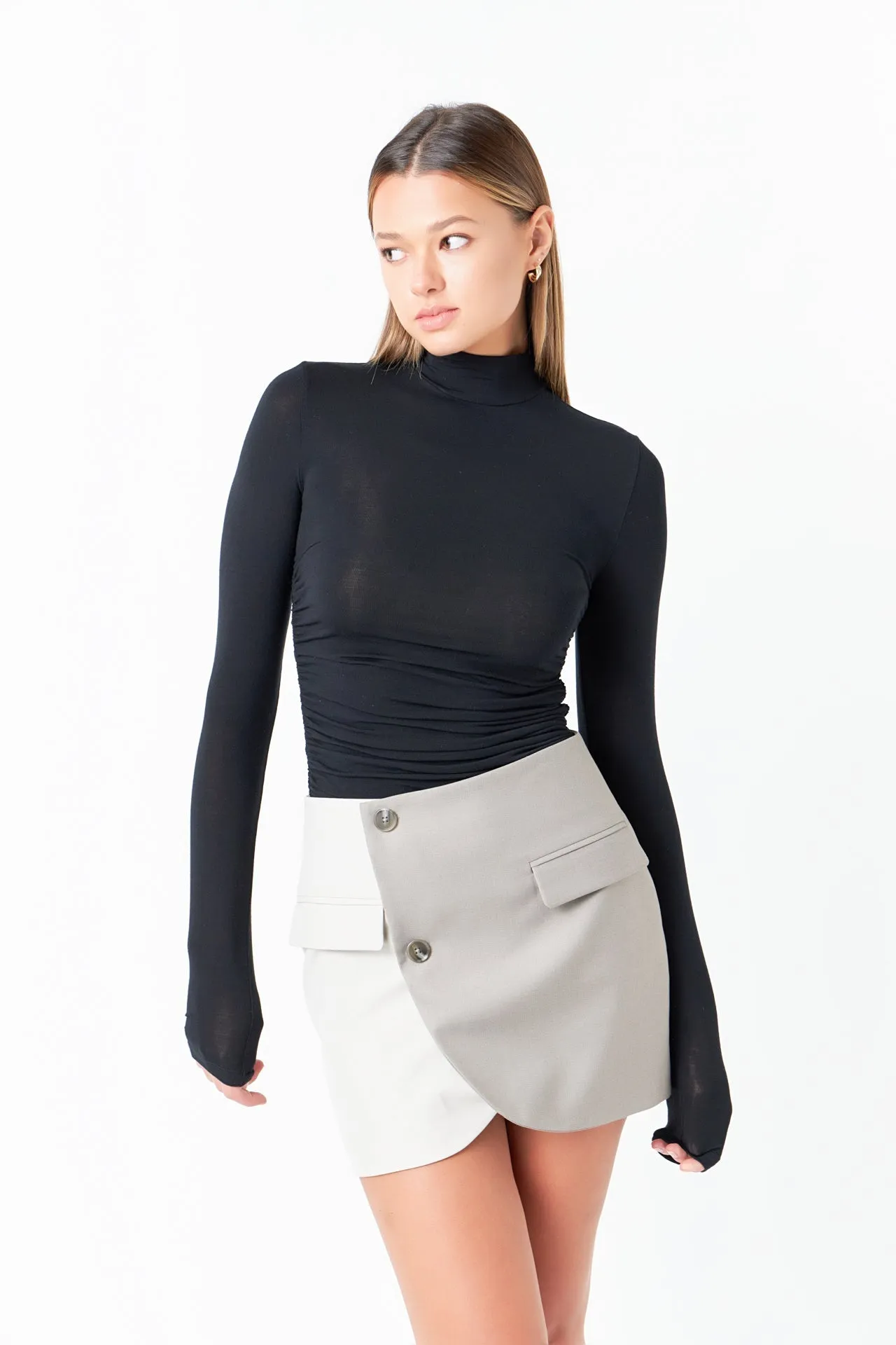 Colorblock Mini Skirt sold by Endless Rose product image thumbnail 5