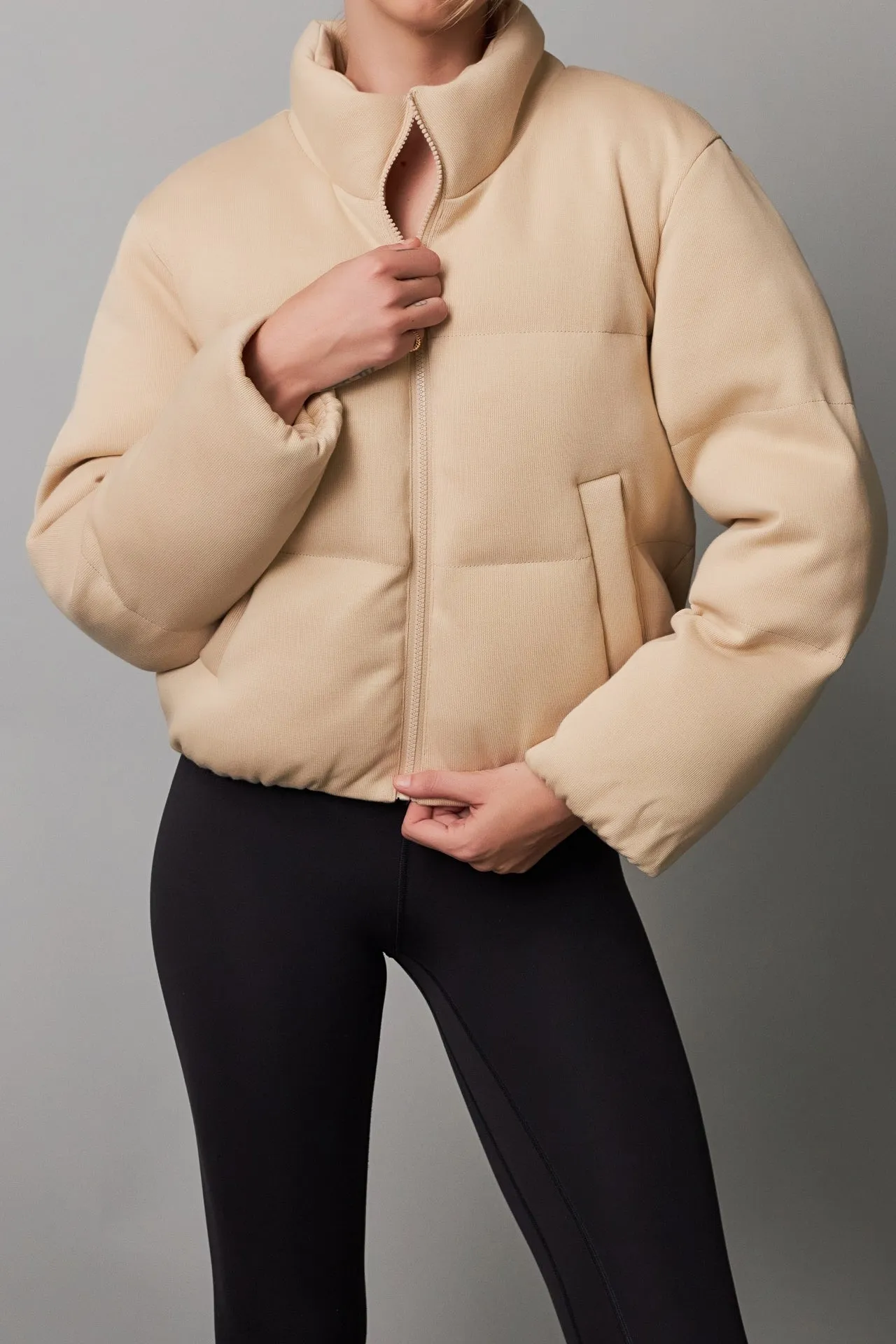 Knit Puffer Jacket sold by Endless Rose product image thumbnail 2