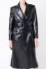 Premium Faux Leather Trench Coat sold by Endless Rose