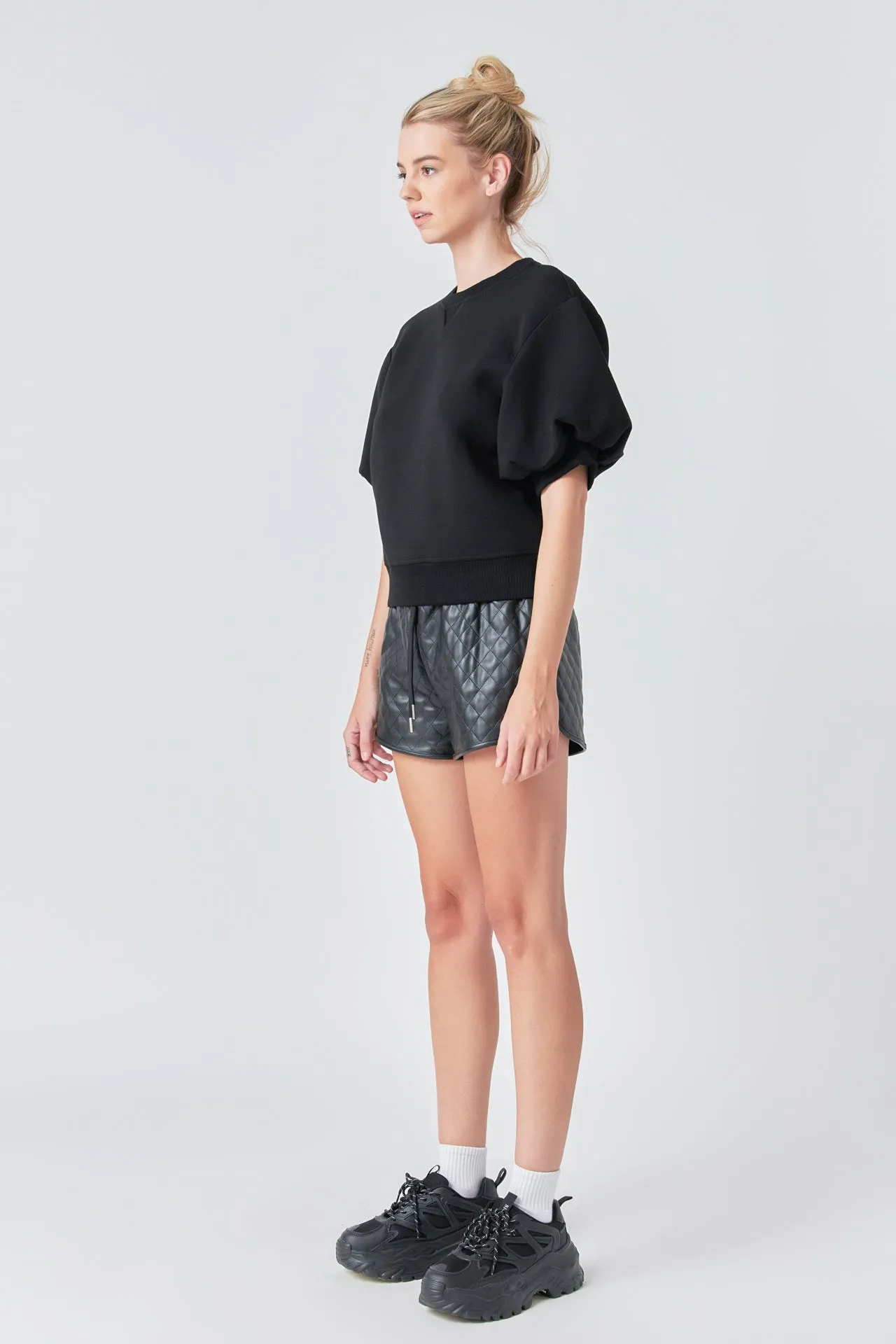 Puff Sleeve Sweatshirt sold by Endless Rose product image thumbnail 4