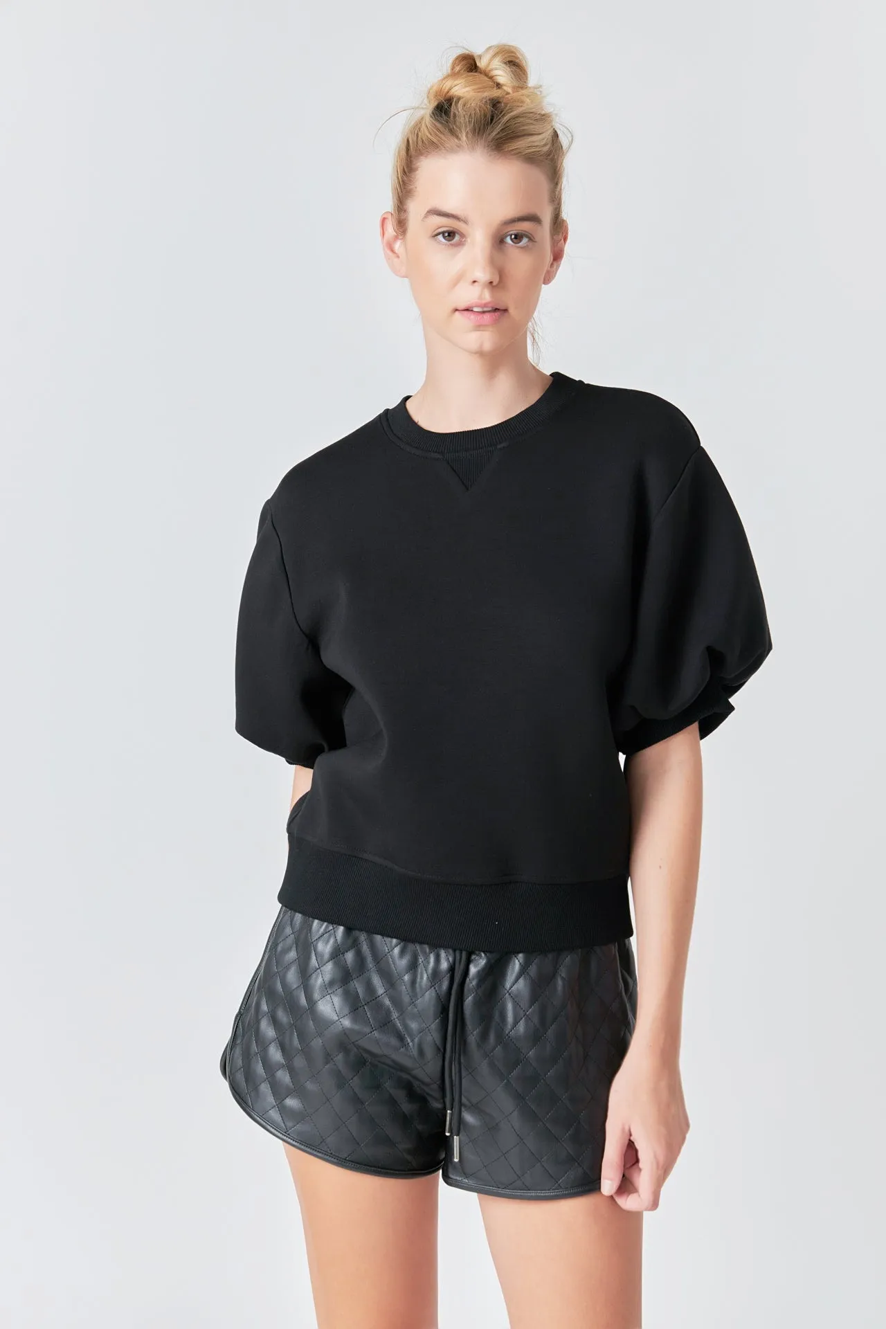 Puff Sleeve Sweatshirt sold by Endless Rose product image thumbnail 5