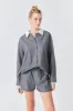 Oversized Pinstripe Shirt sold by Endless Rose
