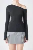 Asymmetric Shoulder Top sold by Endless Rose