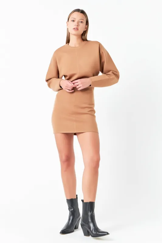 Knitted Mini Dress sold by Endless Rose