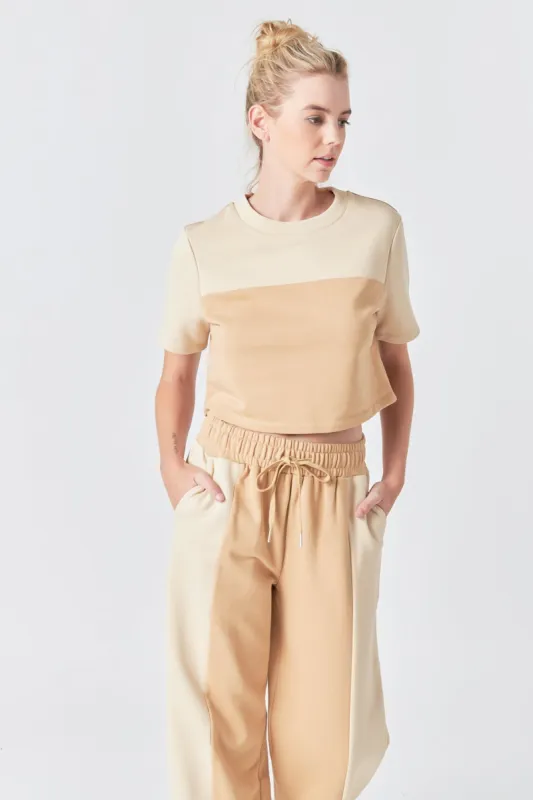 Colorblock Loungewear Top sold by Endless Rose