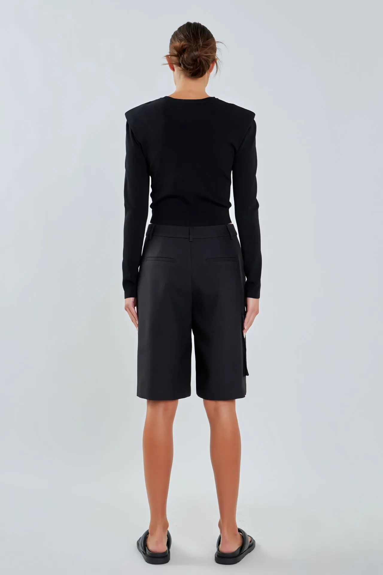 Shoulder Pad Cardigan sold by Endless Rose product image thumbnail 5